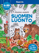 Oppi&ilo - Paint with water FINLAND'S NATURE activity book 4–99y