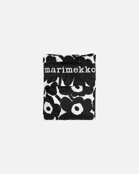 Marimekko Smartbag Unikko -kassi, valkoinen–musta