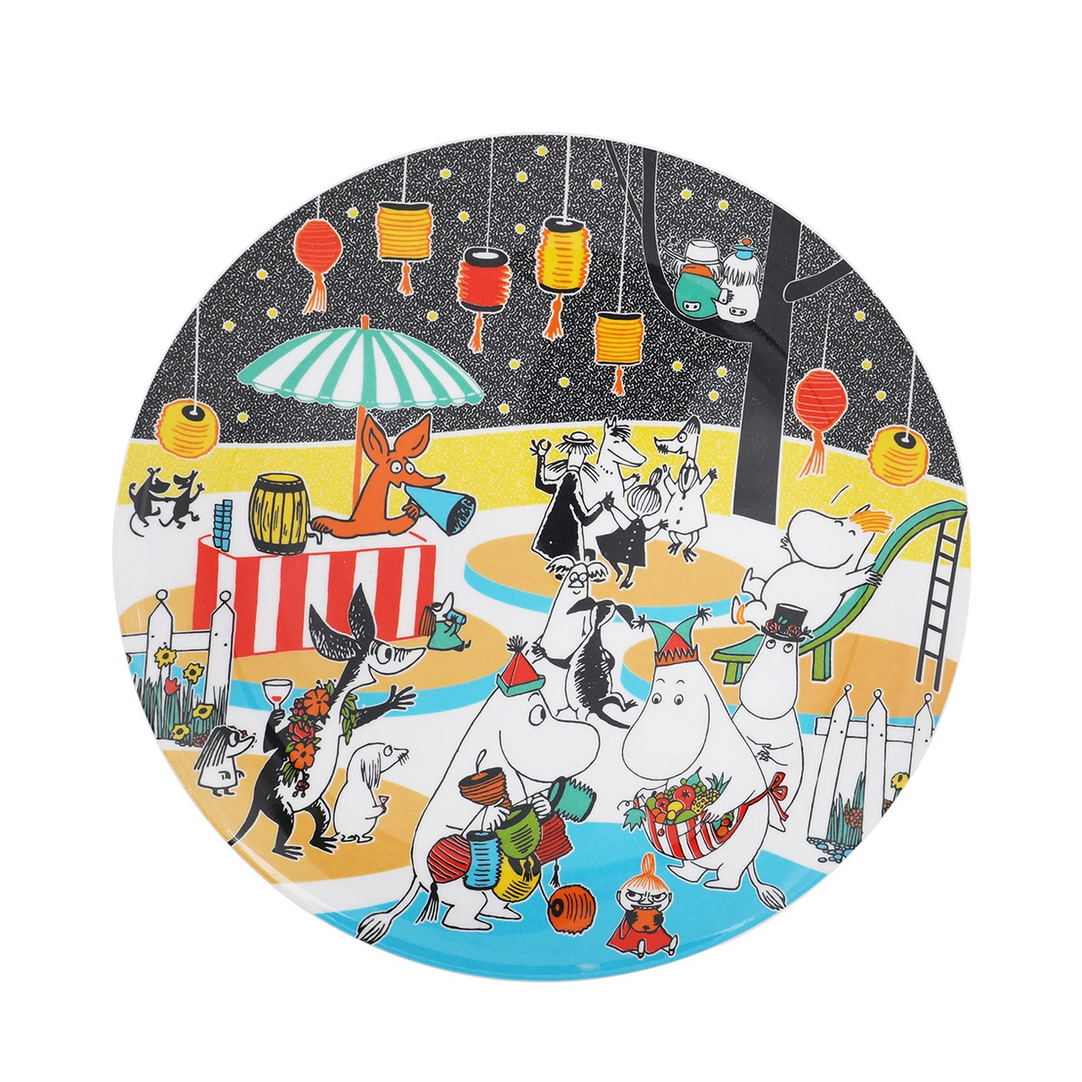 Martinex Moomin Fall Party plate 21.5 cm