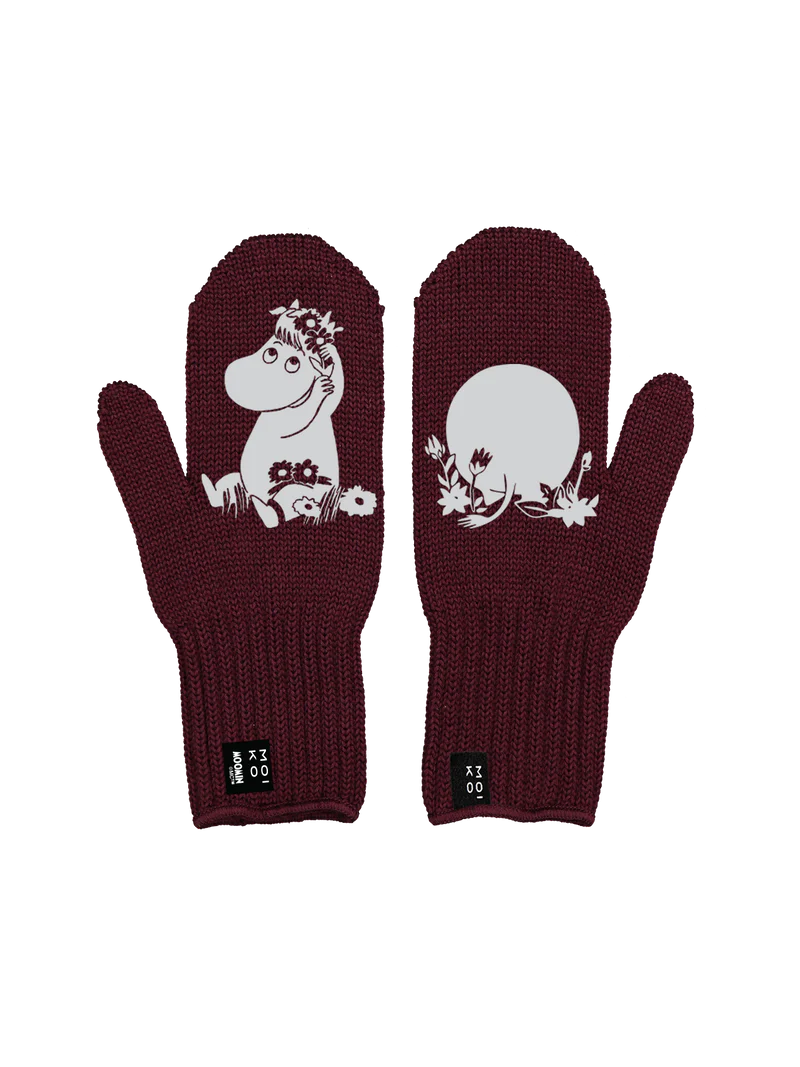 Moiko Moomin reflective "Kukitus" mittens