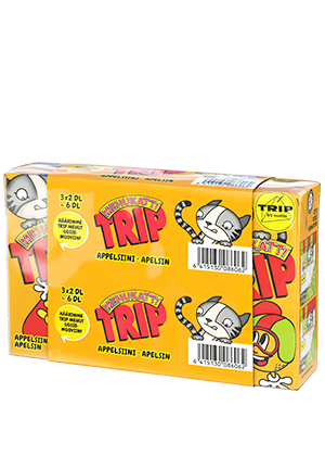 Mehukatti Trip orange drink 2dl 3-pack