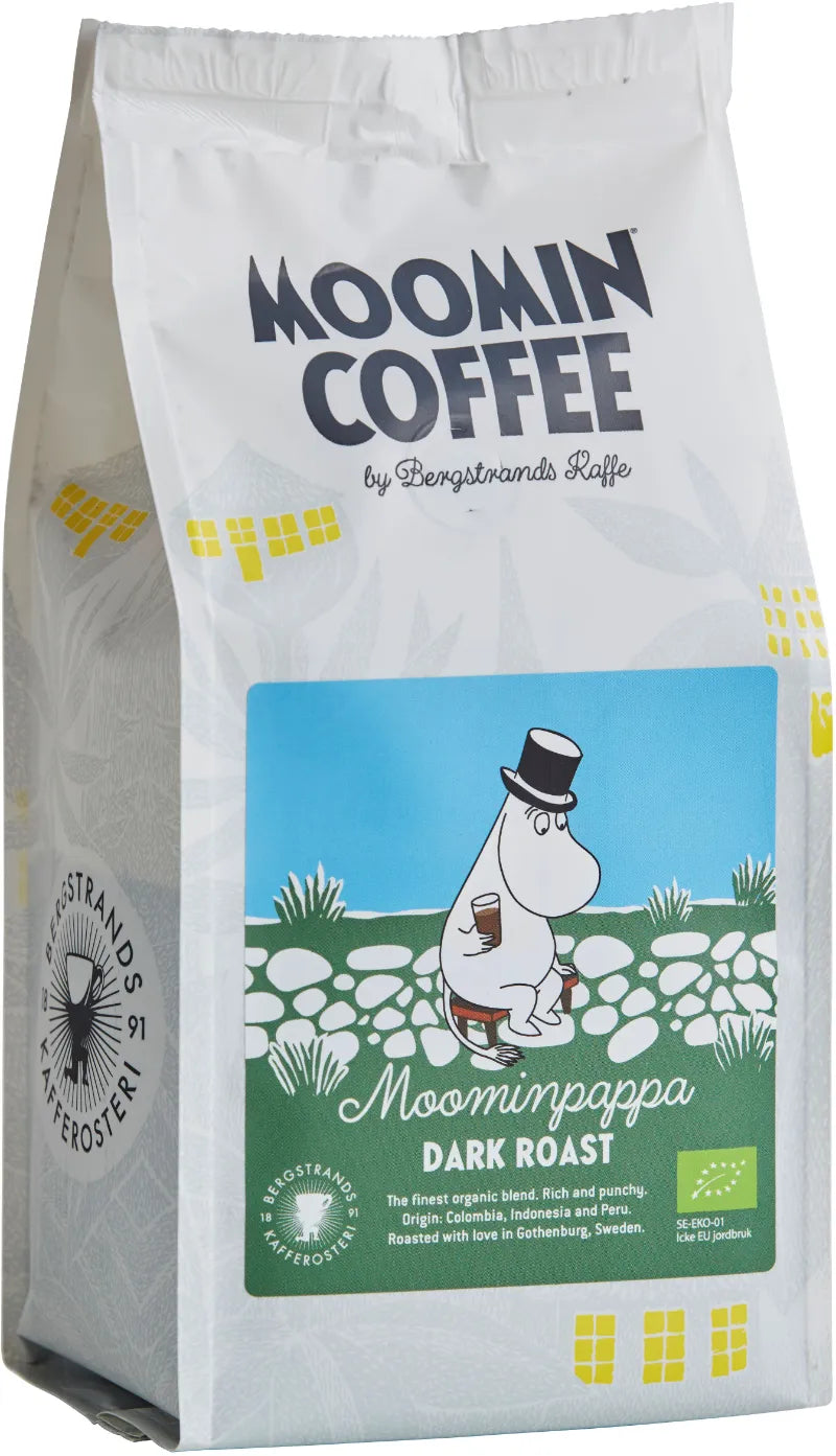 Moomin Coffee Moominpappa Dark roast Organic 250 g