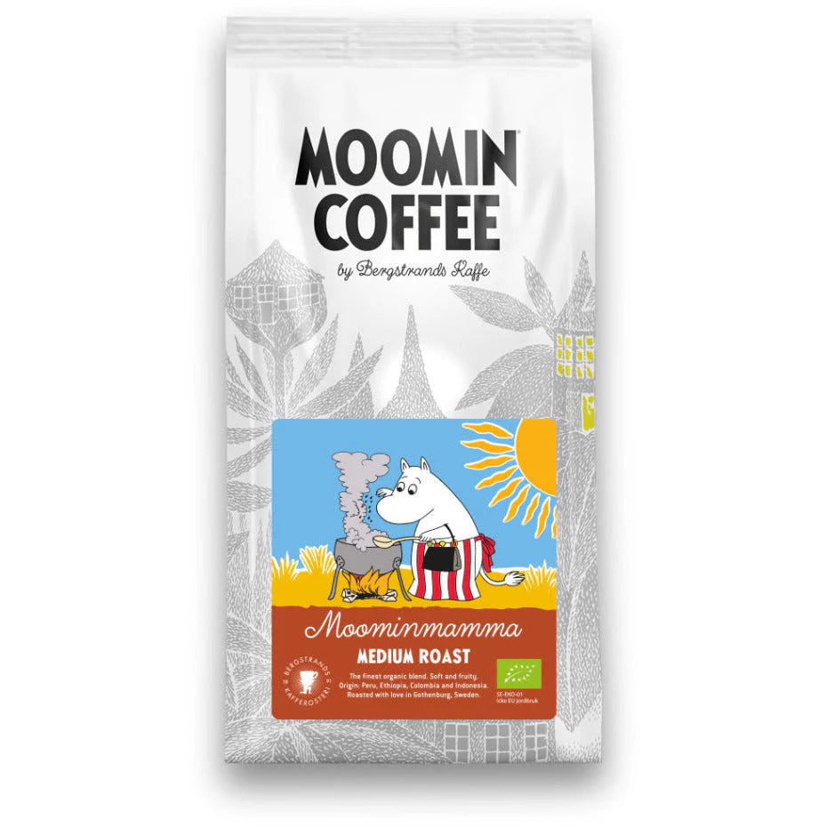 Moomin Muumimamma mittelgerösteter gemahlener Bio-Kaffee 250 g