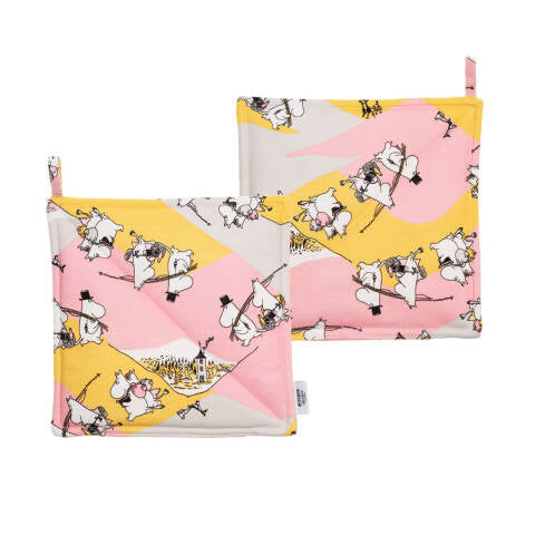Moomin potholder set 22x22cm Family fun