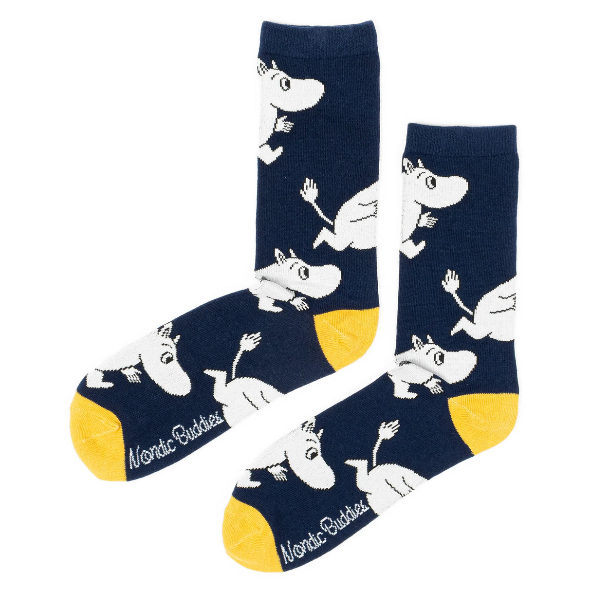 Moomintroll Running Men Socks - Navy blue