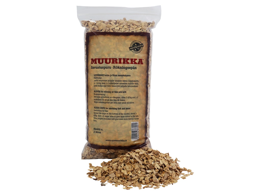 Muurikka Smoking Chips of Alder 2 L