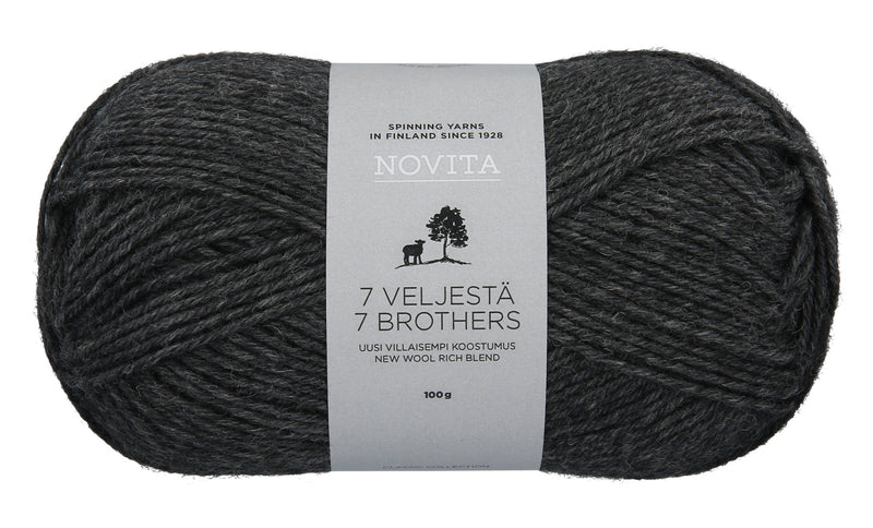 Novita 7 brothers 100g graphite