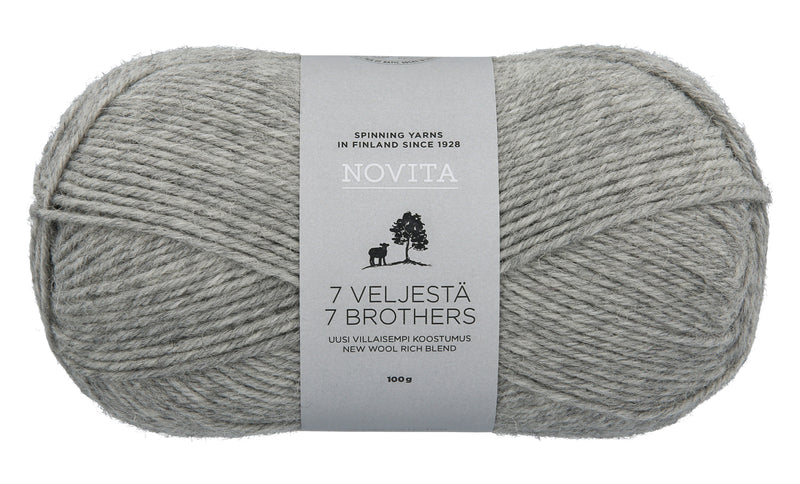 Novita 7 brothers 100g stone