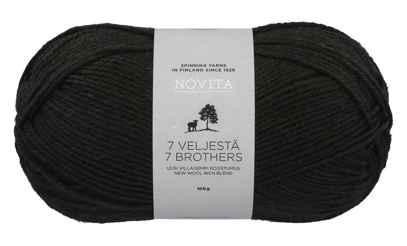 Novita 7 brothers 100g soot