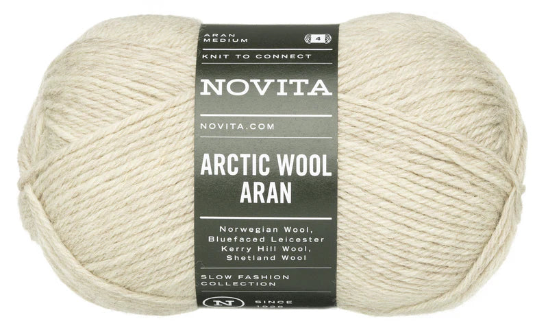 Novita Arctic Wool Aran 100g poro
