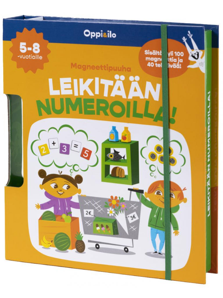 Oppi&ilo - Magneettipuuha Leikitään numeroilla 5-8 v