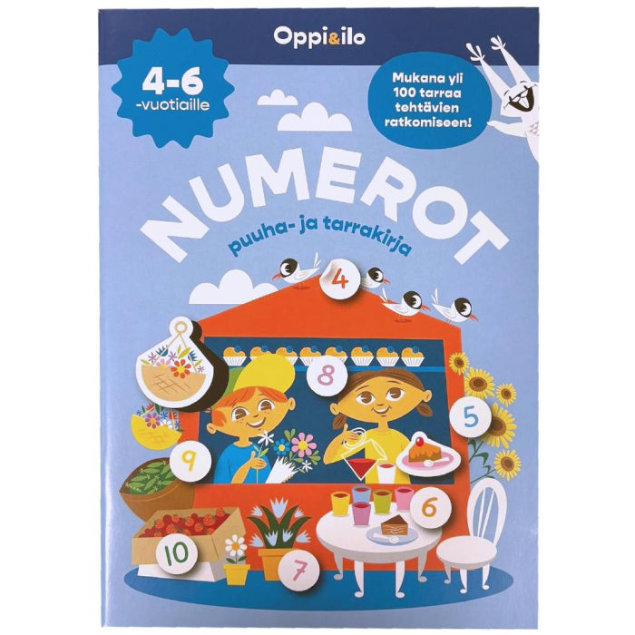 Oppi&ilo - NUMEROT activity and sticker book 4-6 years