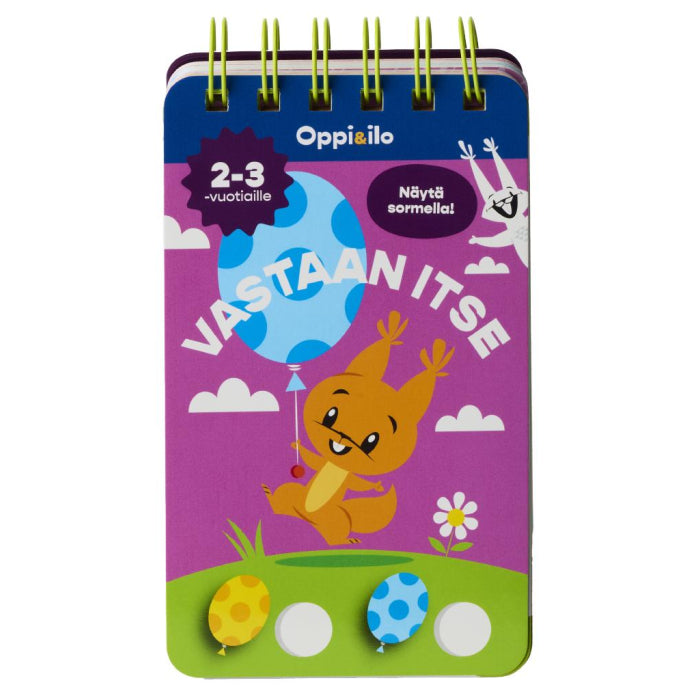 Oppi&ilo - I Manage Myself - Activity Book 2-3 Years