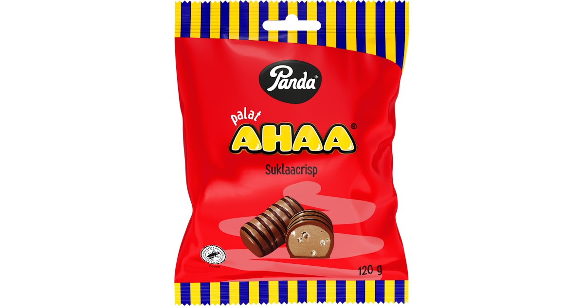 Panda Palat Ahaa chokladkrisp 120g