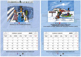 Mosaiikki I love Finland, family calendar 2025