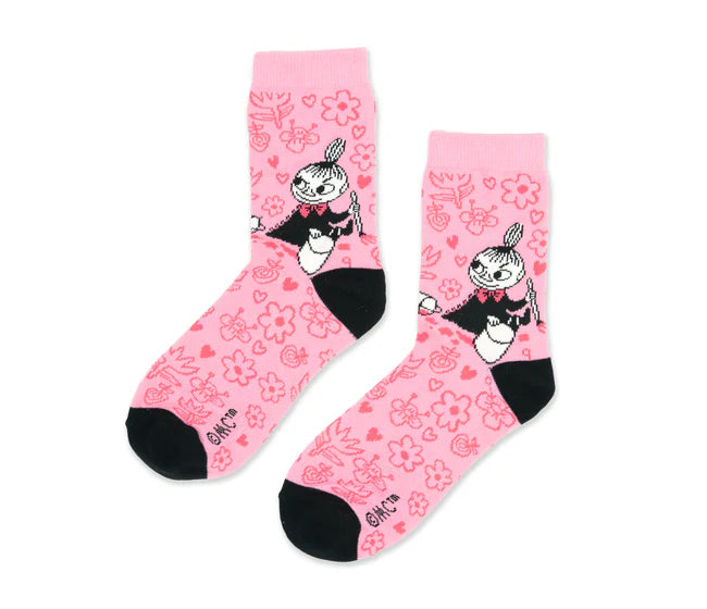 Little My Winter Women's Socks - Pink