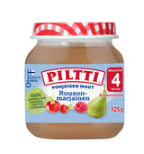 12 x Piltti 125g Pohjoisen maut Ruusunmarjainen marja- ja hedelmäsose 4kk