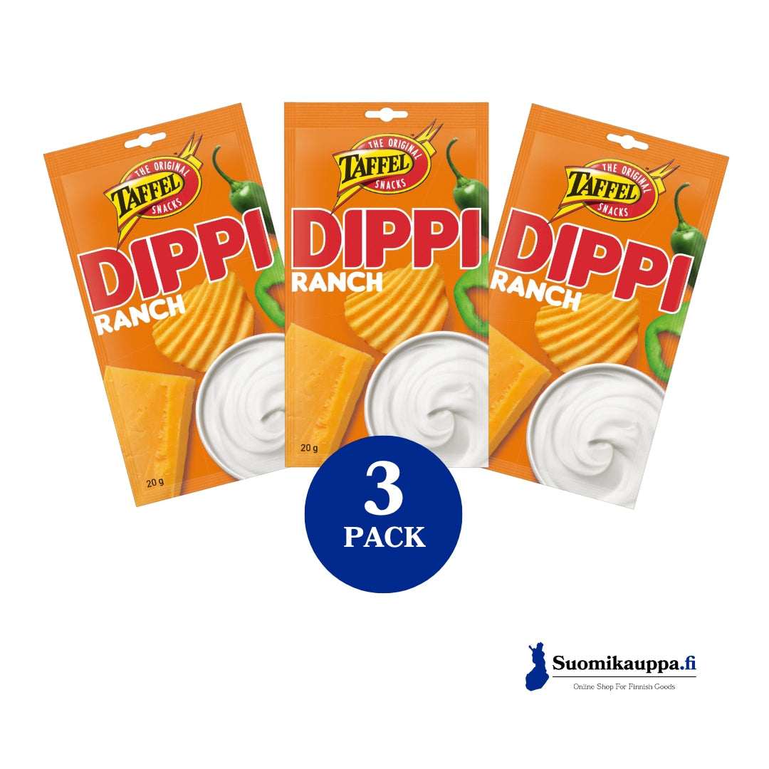 Taffel Ranch Dippimauste 20g 3-PACK