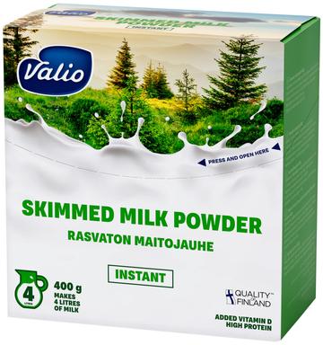 Valio skimmed milk powder instant 400 g