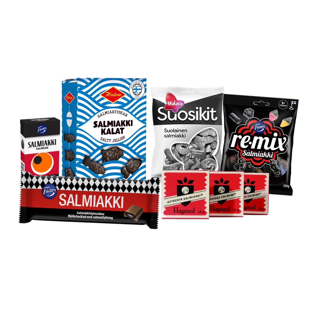 Salmiakki<3 - tuotepaketti