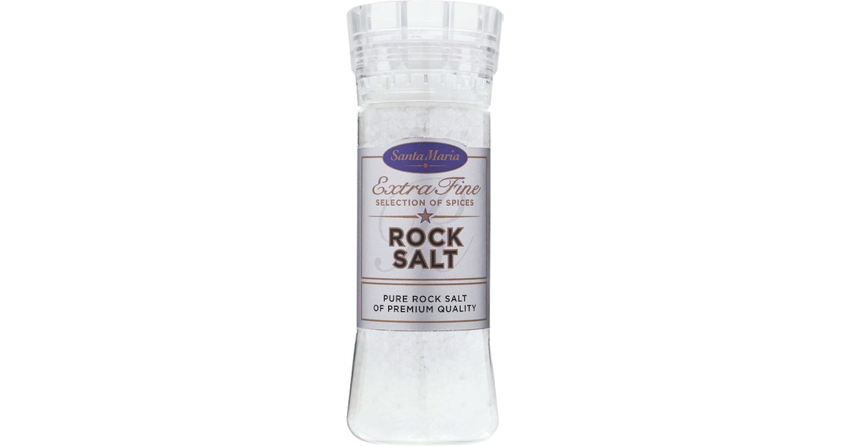 Santa Maria Rock Salt 455g mill