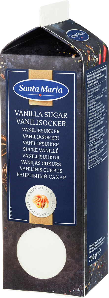 Santa Maria Vanilla Sugar 700g (contains real vanilla)