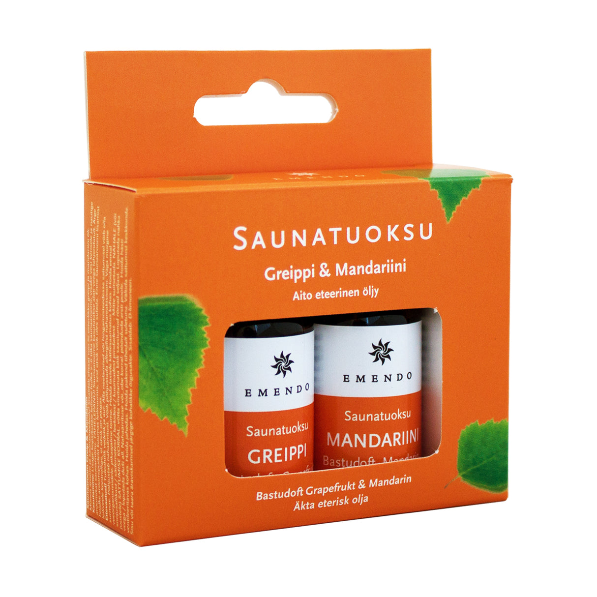 Emendo Saunaduft Grejpfrukt och Mandariner 2 x 10 ml