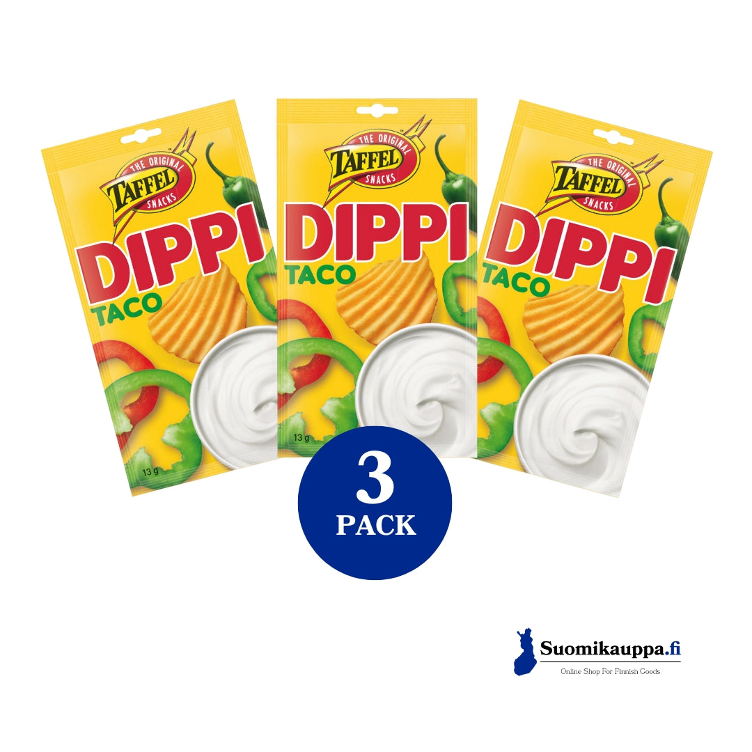 Taffel Taco Dippimauste 13g 3-PACK