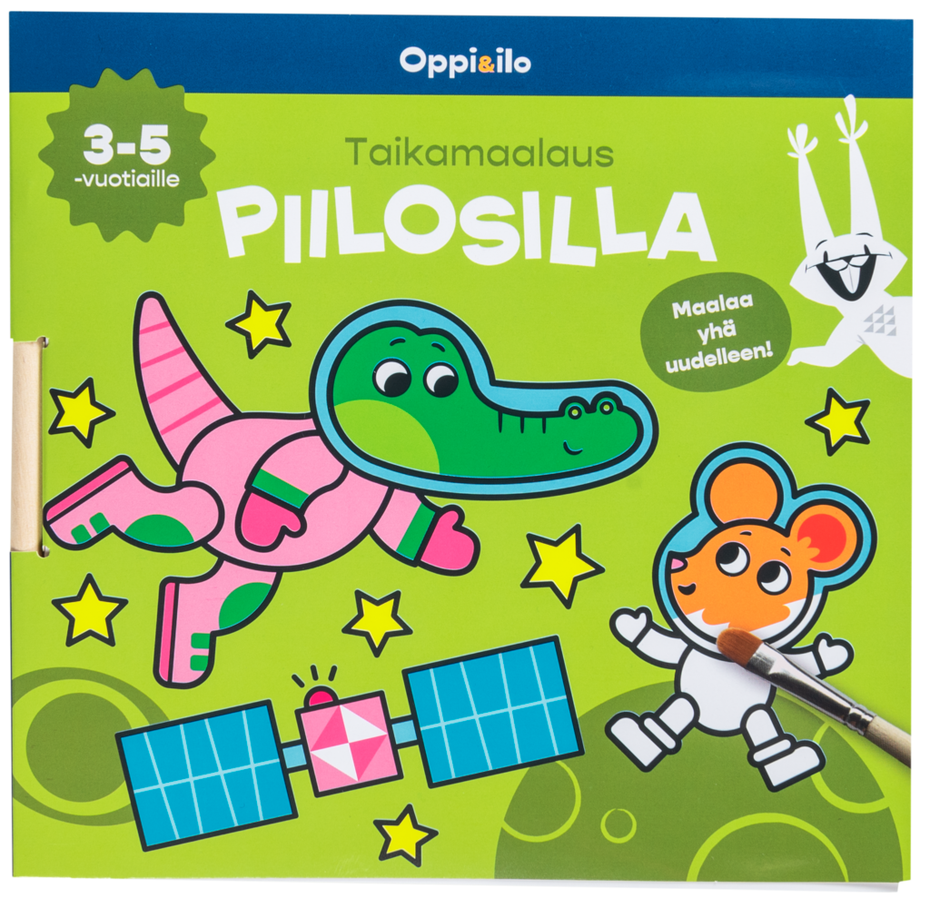 Oppi&ilo - Trollerimålning PIILOSILLA 3-5 år