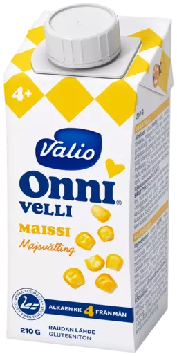 Valio Onni® maissivelli 210 g UHT (alk 4 kk) 15 kpl