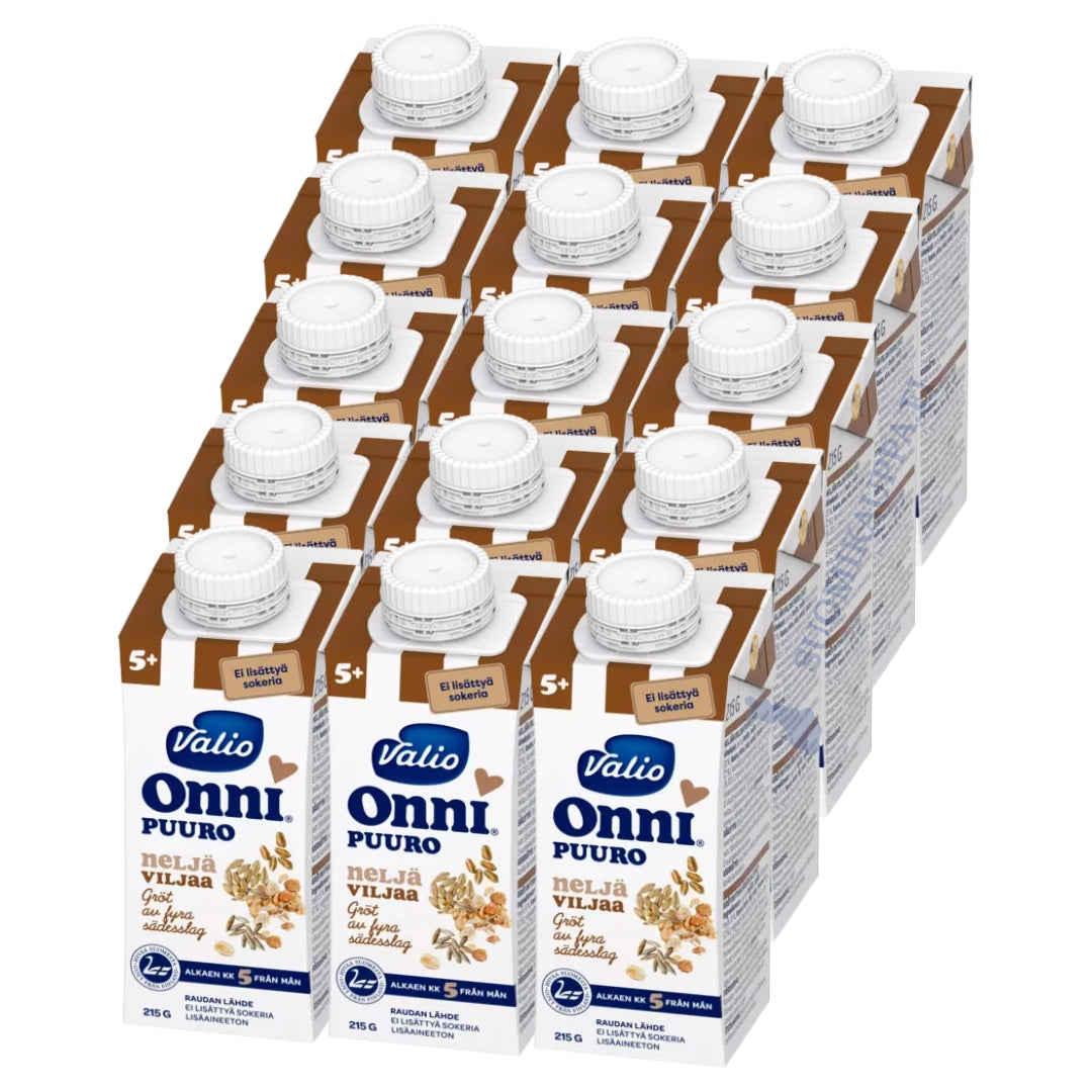 Valio Onni® fyrkorngröt 215 g UHT (från 5 mån) 15 st