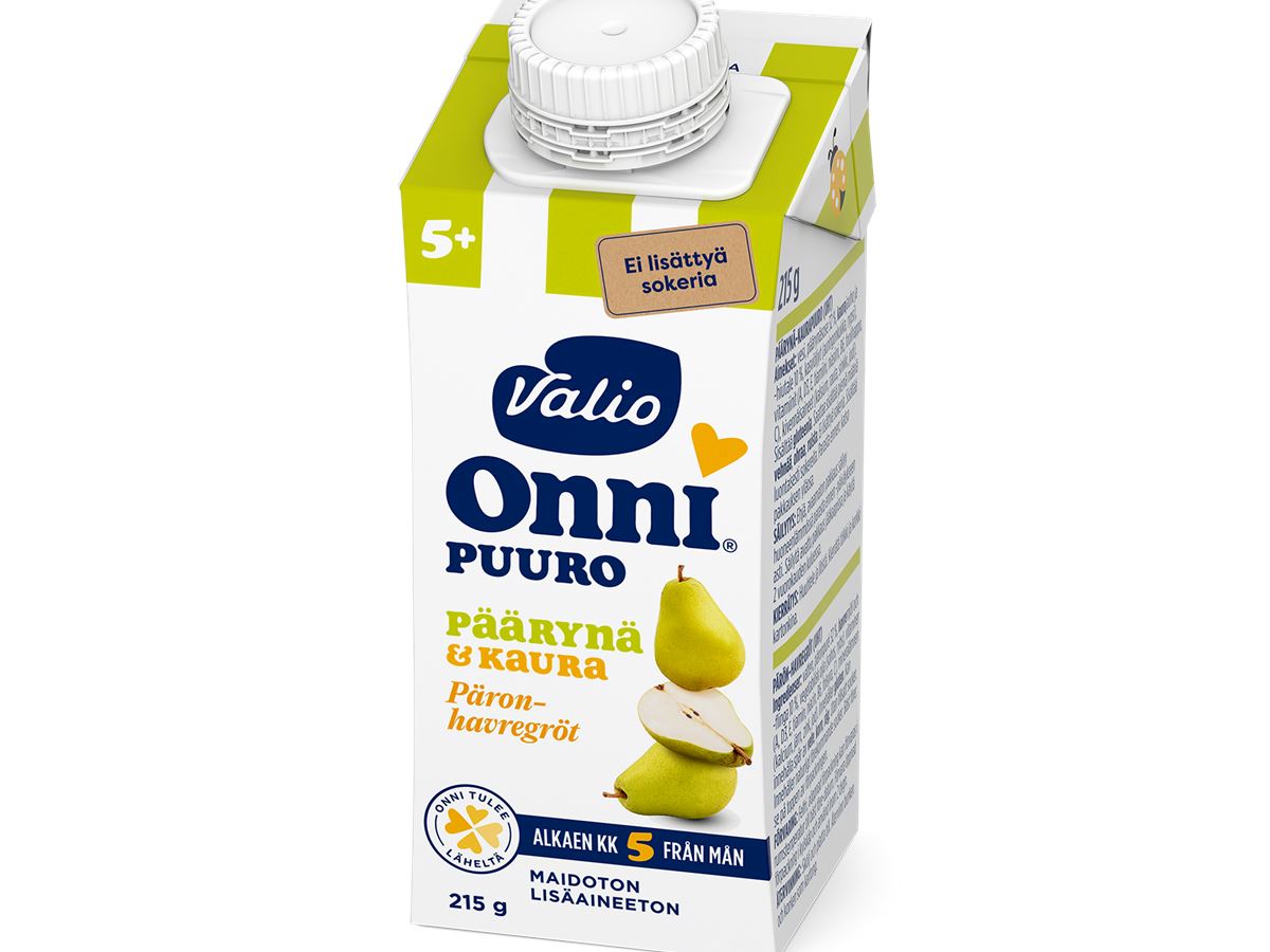 15 x Valio Onni pear-oatmeal 215 g 5 months UHT