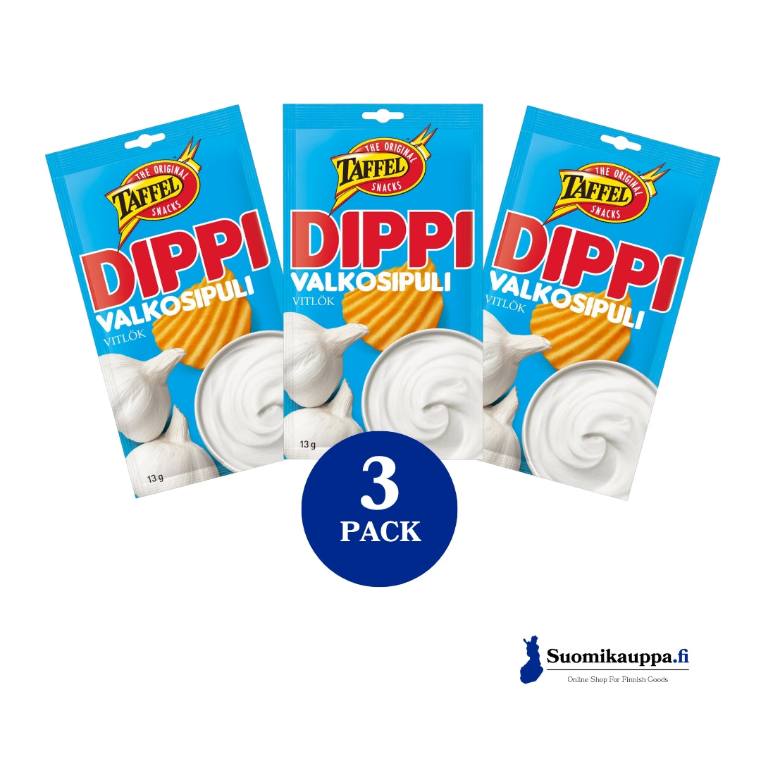 Taffel Knoblauch Dippgewürz 13g 3-PACK