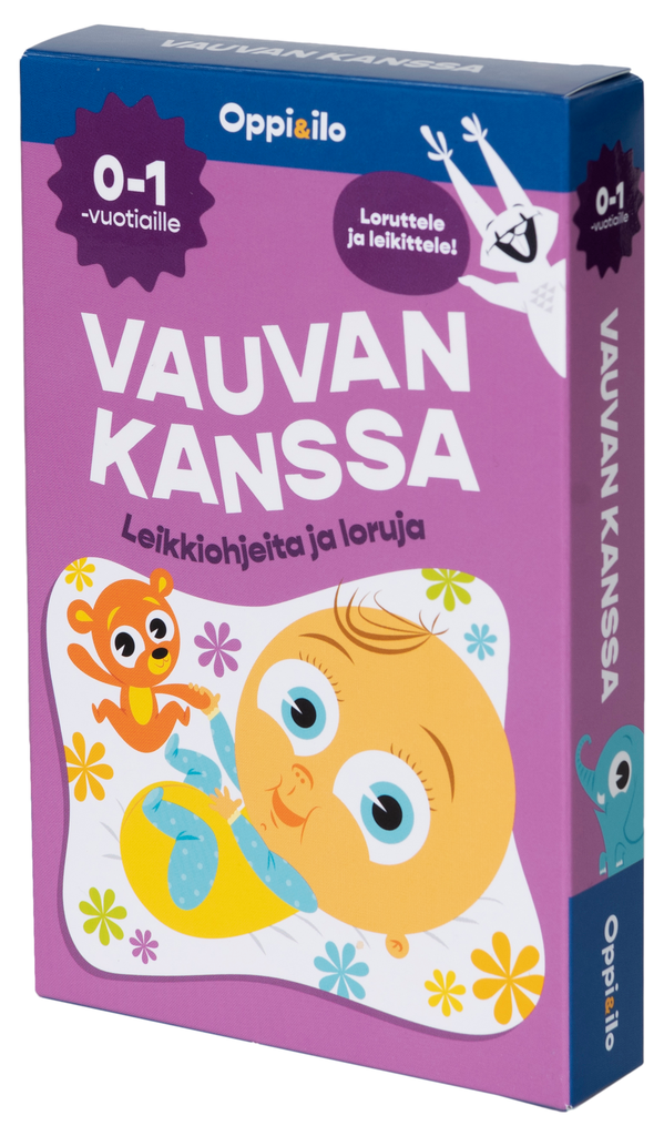 Oppi&ilo - Aktivitetskort för baby 0-1 år