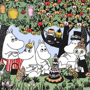 Moomin lautasliina 20kpl/33cm Party Moomin