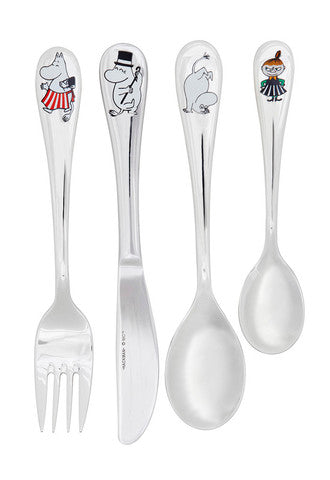 Hackman Moomin children's cutlery set, Family