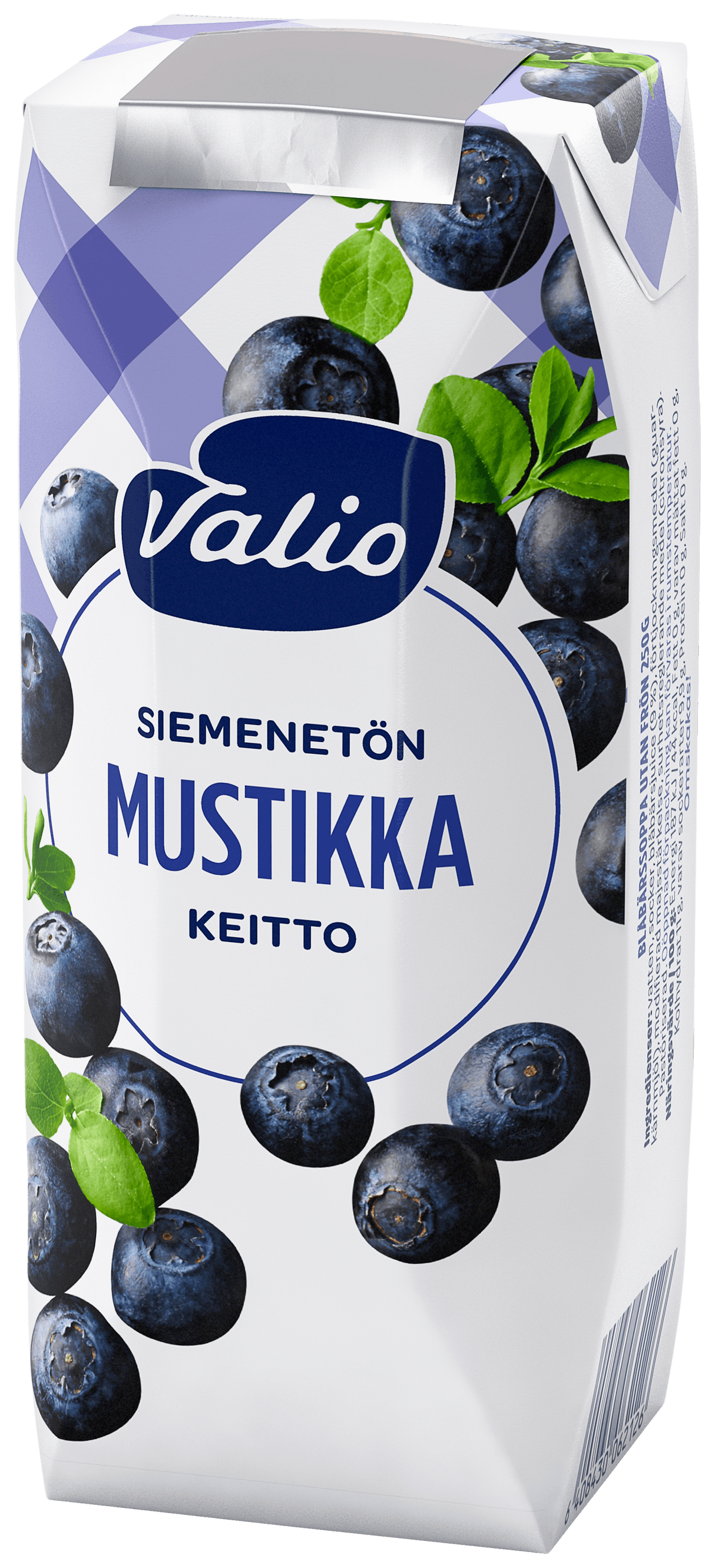 Valio mustikkakeitto 250 g siemenetön
