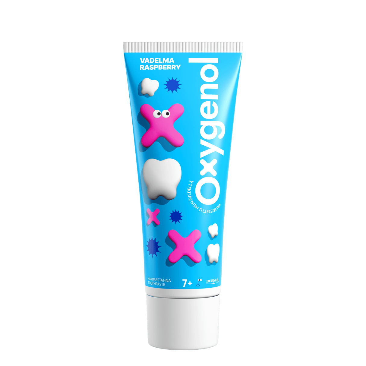 Oxygenol 75ml hammastahna vadelma 7+