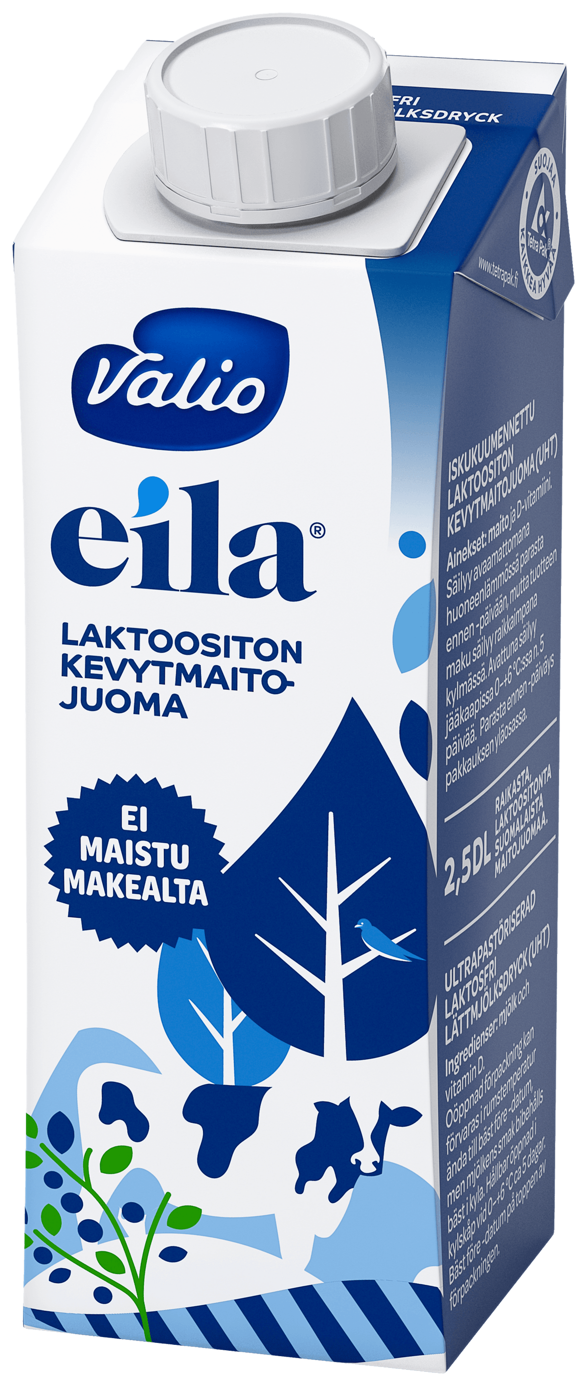 Valio Eila® fettarme Milchgetränk 2,5 dl UHT laktosefrei