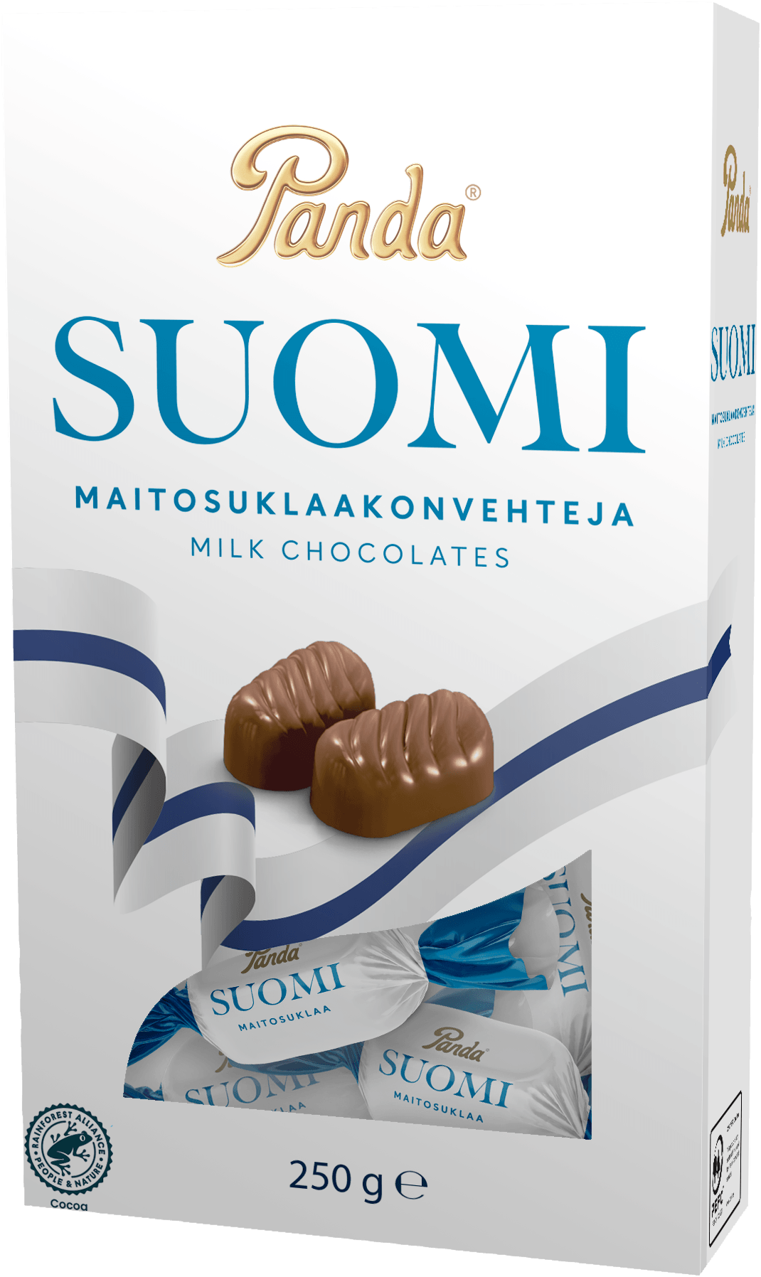 Panda Suomi maitosuklaakonvehti 250g