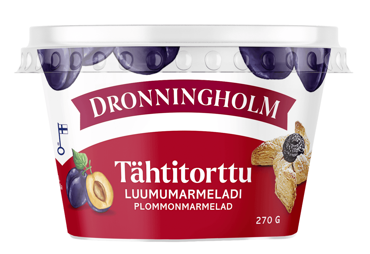 Dronningholm Tähtitorttu Prune marmalade 270g