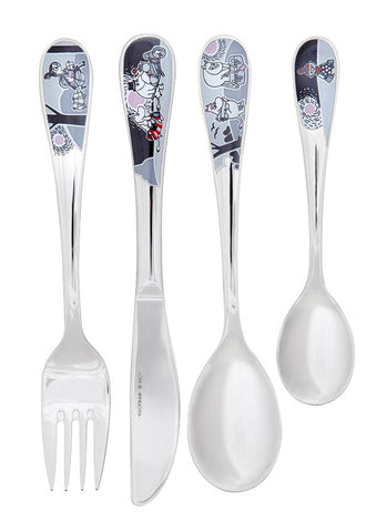 Hackman Moomin children's cutlery set, Adventure Move