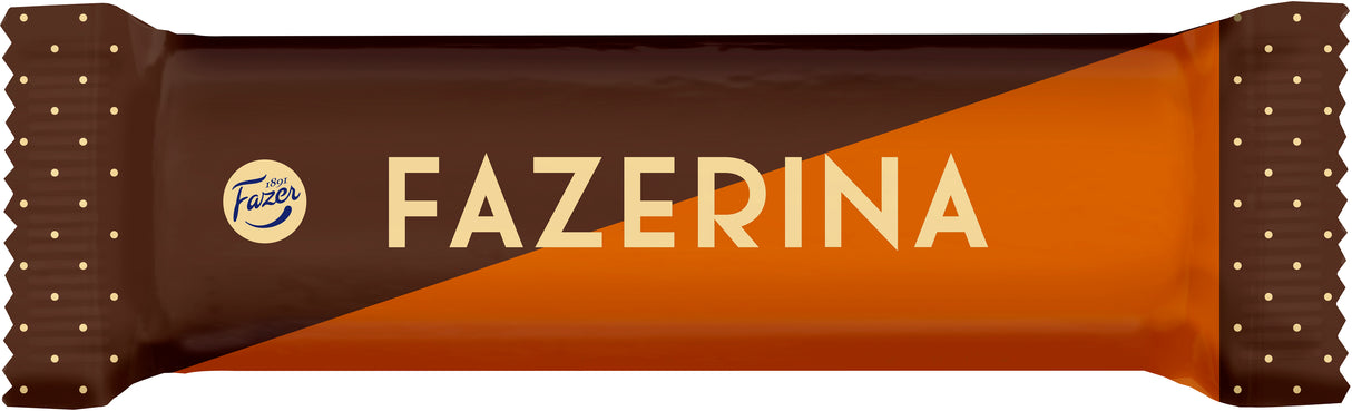 Fazer Fazerina orange truffle chocolate bar 37g 5-PACK