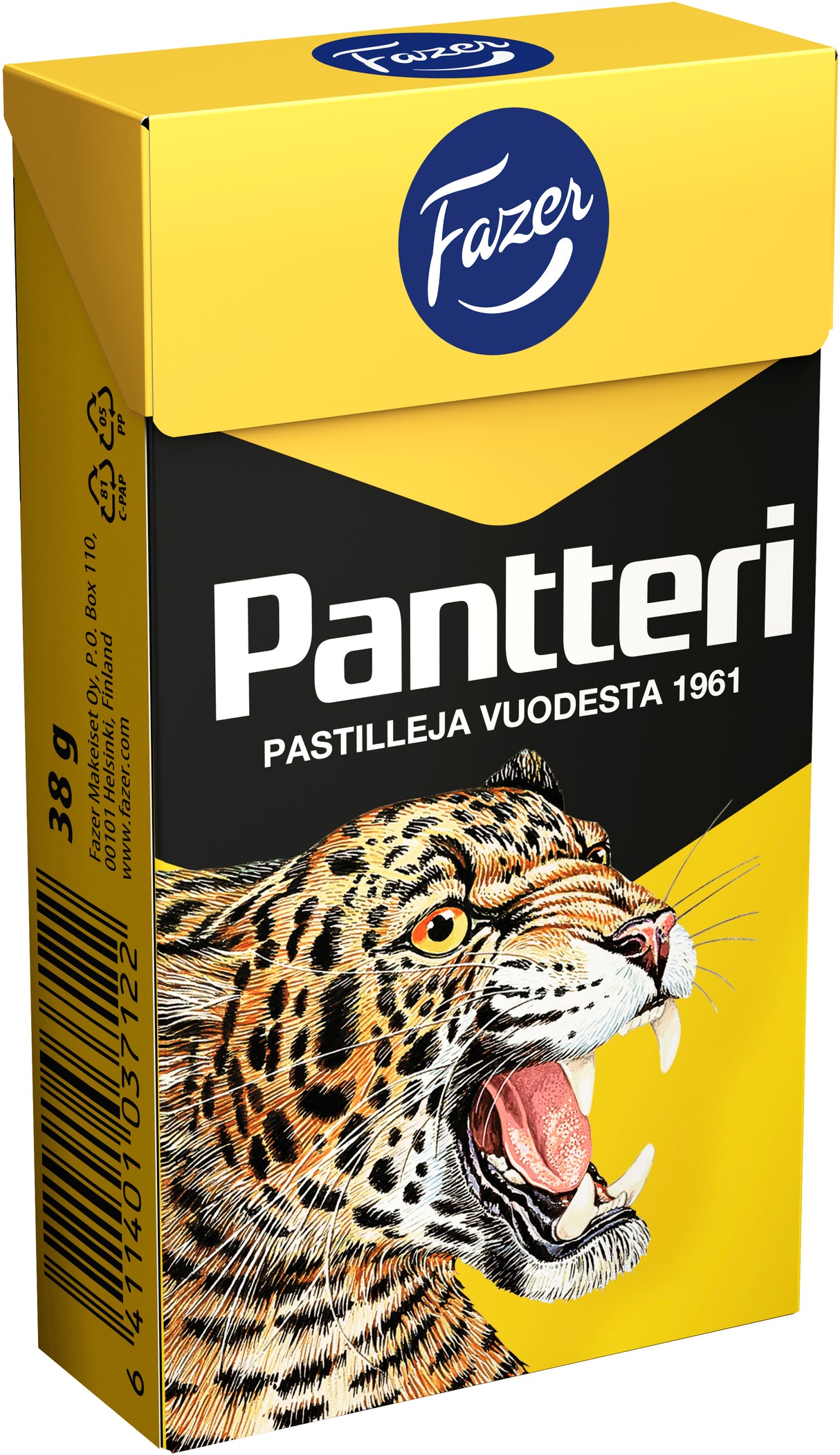 Fazer Pantteri pastilles 38g 