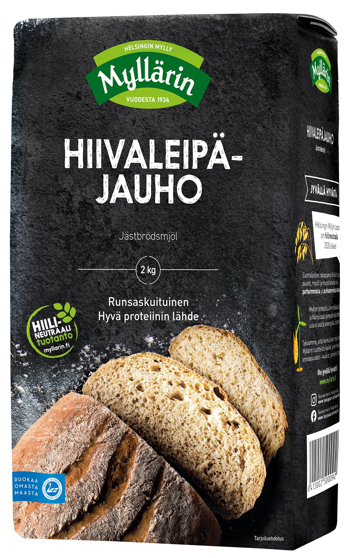 Myllärin 2kg Brown wheat flour 