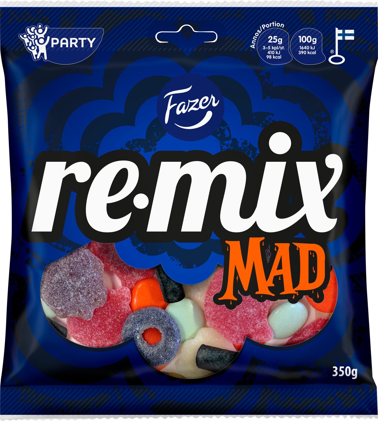 Fazer Remix Mad godispåse 350g