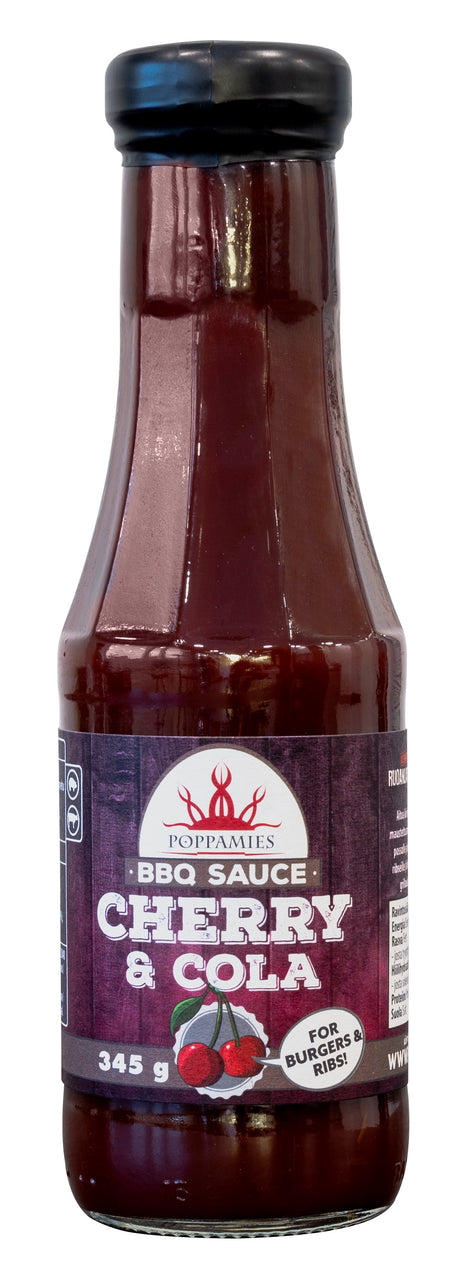 Poppamies Cherry & Cola BBQ sauce 345g