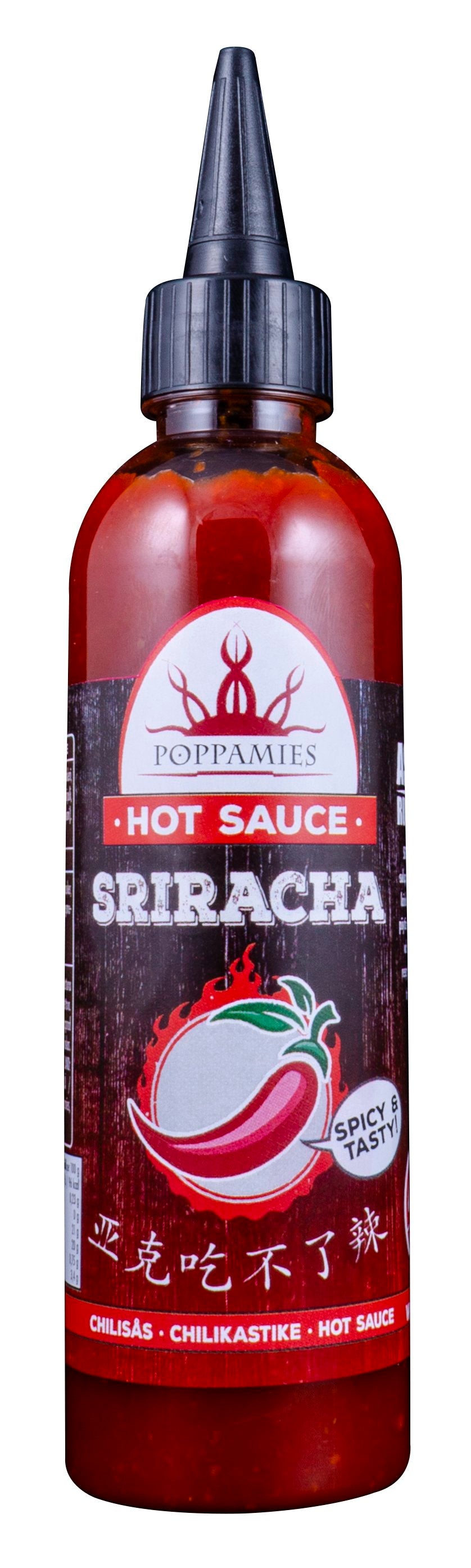 Poppamies Sriracha Chilisauce 275g