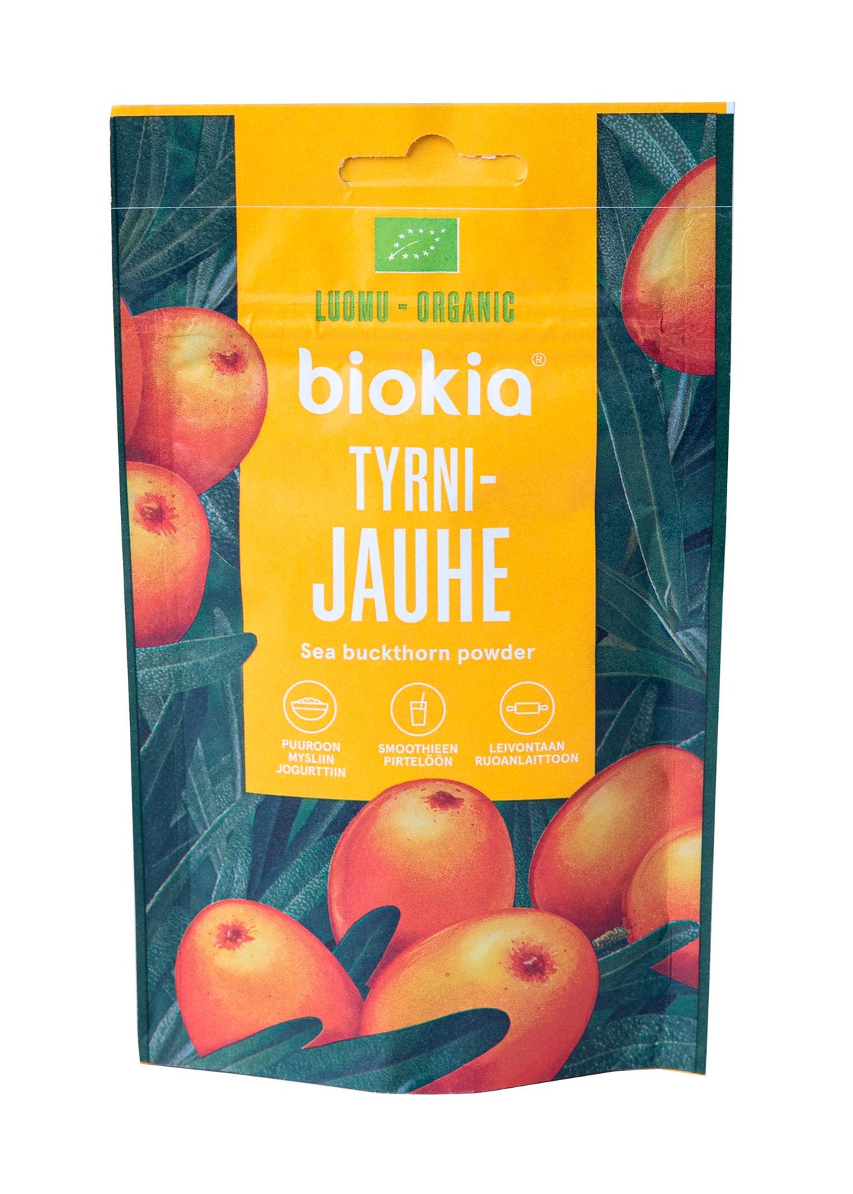 Biokia Ekologiskt Havtornspulver 30g