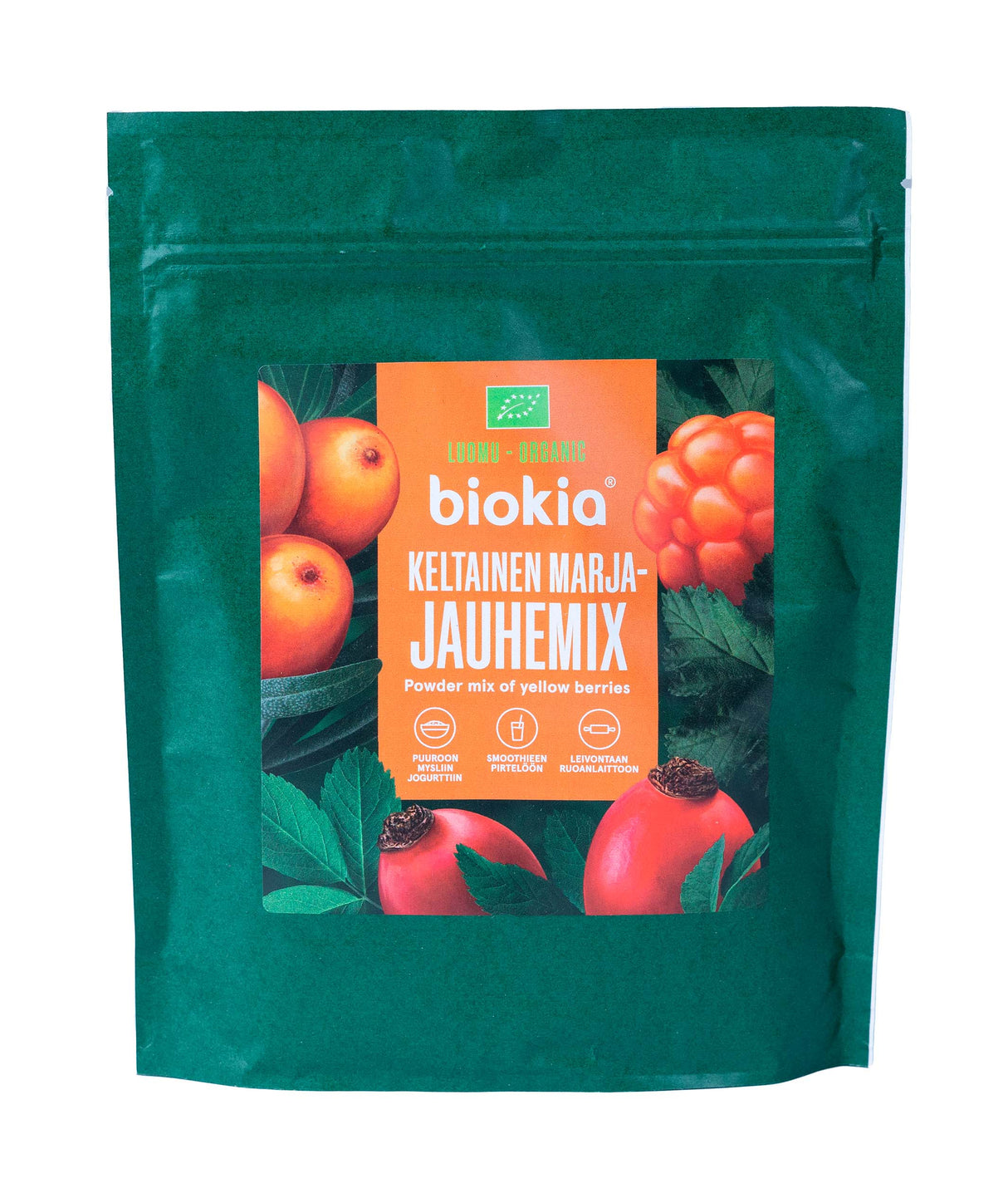 Biokia Ekologisk gul bärpulvermix 150g